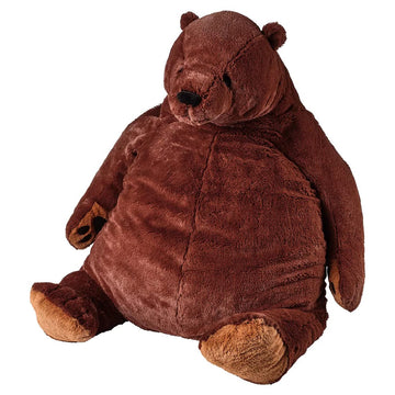 Yeqivo Giant Djungelskog Bear Huge Brown Bear, Simulation Giant Stuffed Bear Soft Big Bear Plush Toy Gifts For Kids Girlfriend(Brown, 39.3Inch/100Cm)