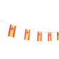 Spain Flag Spanish Flag,100Feet/76Pcs National Country World Pennant Flags Banner,Party Decorations Supplies For,Bar,Indoor And