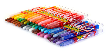 Crayola Mini Twistables Crayons For Kids (50Ct), Arts & Crafts Supplies, Toddler Crayons For Coloring Books, Easter Basket Stuffer For Kids, Gifts