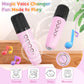 FLUESTON Mini Karaoke Machine for Kids Adults, Portable Bluetooth Speaker with 2 Wireless Microphones, Birthday Kids Gifts Toys