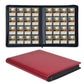 Hestech Premium Card Binder 1000 Pockets,Card Collection Binder 16 Pocket,Side Loading Card Binder With Zipper, Ringless Trading