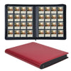 Hestech Premium Card Binder 1000 Pockets,Card Collection Binder 16 Pocket,Side Loading Card Binder With Zipper, Ringless Trading