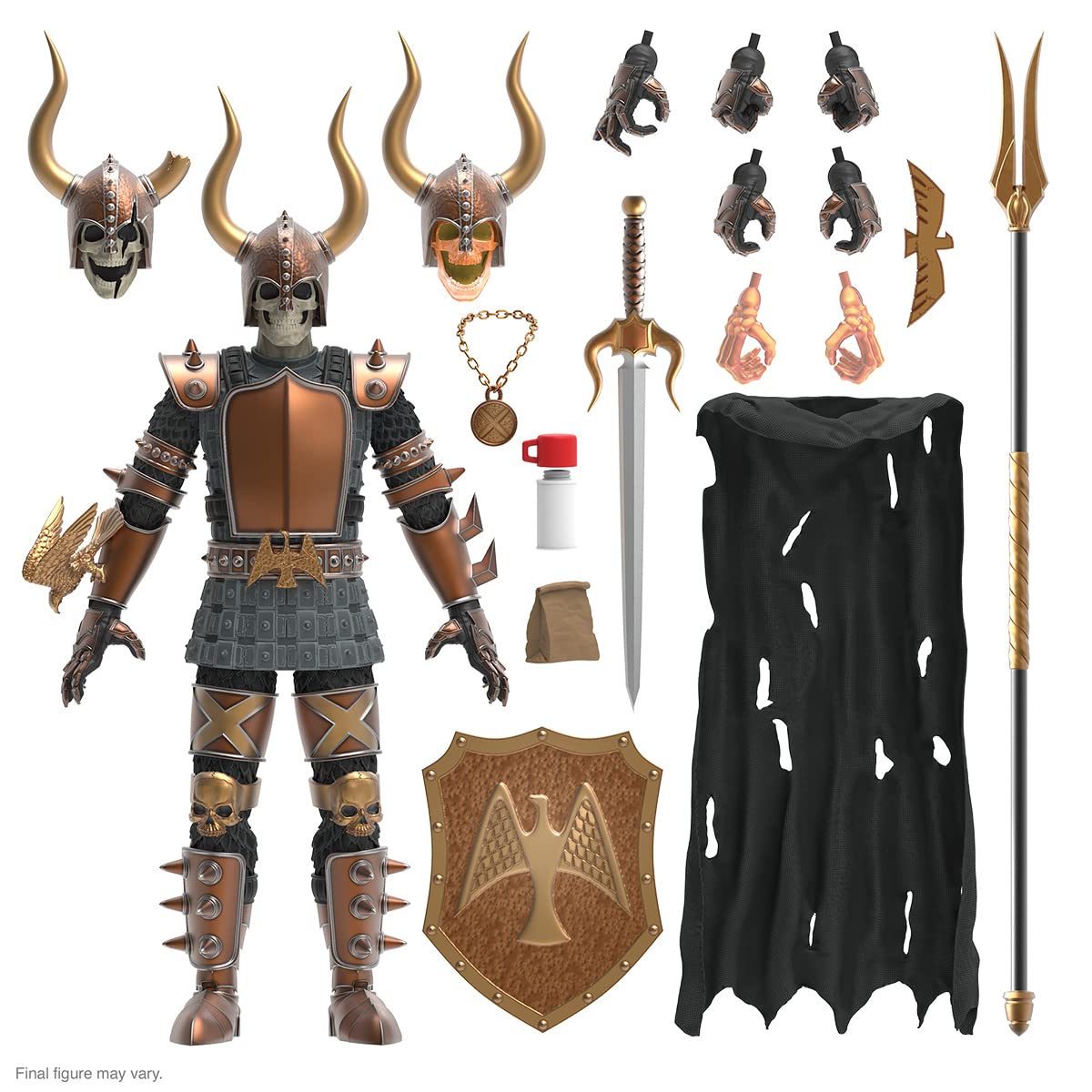 Super7 Ultimates! The Worst Black Falcon - 7'' The Worst Action Figure With Accessories Collectibles And Retro Toys