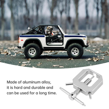 Omninmo Motor Gear Puller, Universal Motor Pinion Gear Puller Remover Mini Gear Puller for RC Vehicle Models Rc Car Fan (Silver)