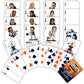 MasterPieces Playing Cards - Chicago Bears All-Time Greats Playing Cards - Officially Licensed Playing Card Deck for Adults, Kid