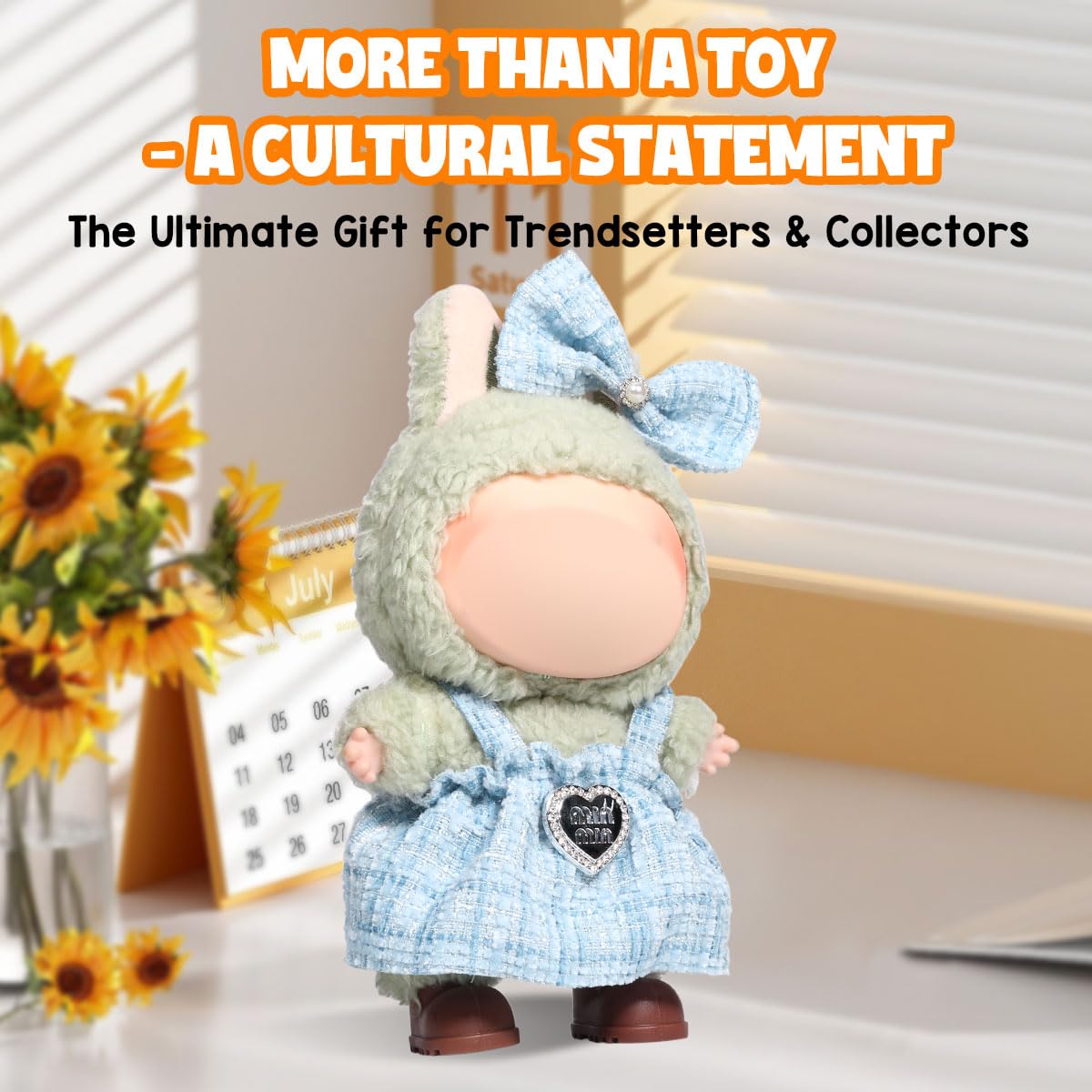 AICase for Labubu Clothes/for Labubu Outfits Clothes Set for 17cm Lububu Doll 2 Piece Set enhanced elegant Chic Dress Clothing for LA BUBU  Girls Stylish Adorable Dolls Clothes Accessories (No Doll)_2