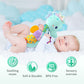 Sumobaby Infant Baby Musical Stuffed Animal Activity Soft Toys With Multi-Sensory Crinkle, Rattle And Textures, For Tummy Time Newborn 0-3-6-12 Months Boys, Girls, Seahorses, Blue