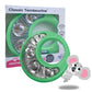 Edushape Classic Tambourine For Kids, Green - Percussion Musical Instrument Baby Tambourine For Toddlers 1-3, Kids Tambourine Fu