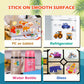 Reusable Sticker Books For Toddlers 2-4 Years, Sticker Books For Kids 1-3, Birthday Gifts For Kids Toddler Boys Girls Travel Toys (Vehicles)