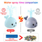 2024 Upgraded Baby Bath Toys, Light Up Bath Toys For Kids 1-3 Babies 6-12 12-18 Months, Whale Sprinkler Spray Water Pool Bathtub Toys Toddlers Infant, Baby Shower Newborn Gifts For Boys 1St Birthday