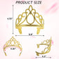 12 Pieces Princess Crowns for Girls Princess Crowns and Tiaras Dress up Costume Party Favor Accessories Gold Tiaras for Girls We