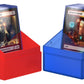 Ultimate Guard Boulder Synergy 100+, Deck Case For 100 Double-Sleeved Tcg Cards, Blue/Red, Secure & Durable Storage For Trading Card Games