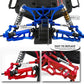 ARRCat Upgrades Parts for 1/10 Slash 2WD/Stampede 2WD/Rustler 2WD/Nitro Slash 2WD RC Truck,Alloy Steering Blocks,Front Caster Bl
