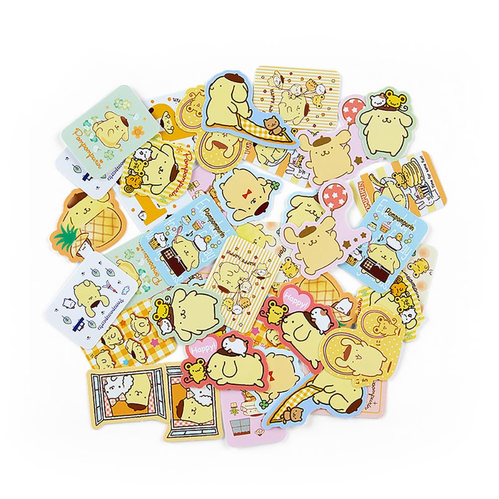 Sanrio 400777 Pompompurin Seal & Case Set
