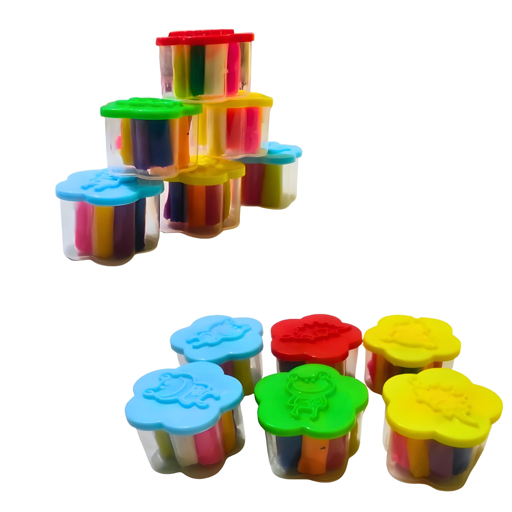 Vibegear Air Dry Clay Kit For Kids  Soft, Colorful, And NonToxic Modeling Clay For Creative Crafts  MultiColor Magic Foam Pu