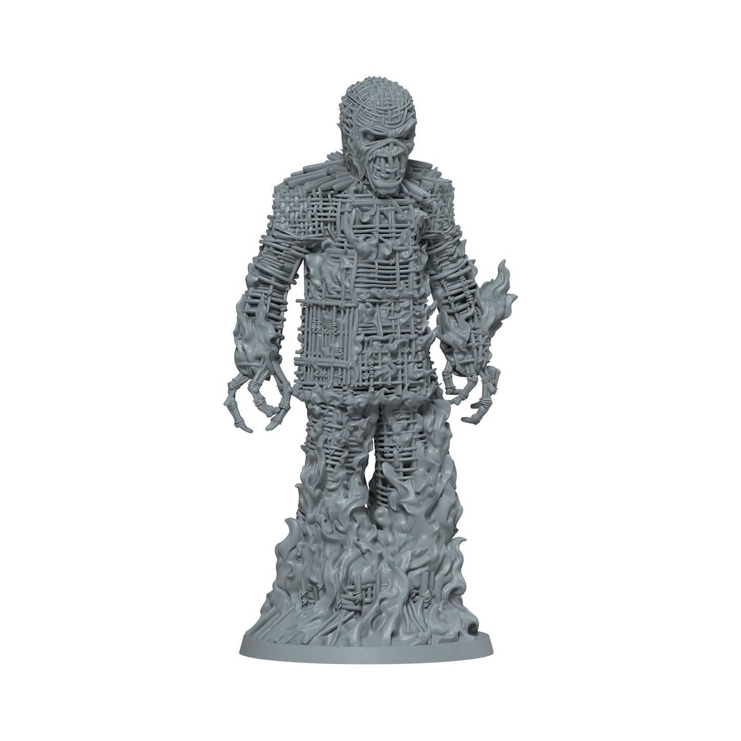 Zombicide Iron Maiden Character Pack #3 - Fear Of The Dark & Wicker Man Miniatures! Cooperative Strategy Board Game, Ages 14+, 1