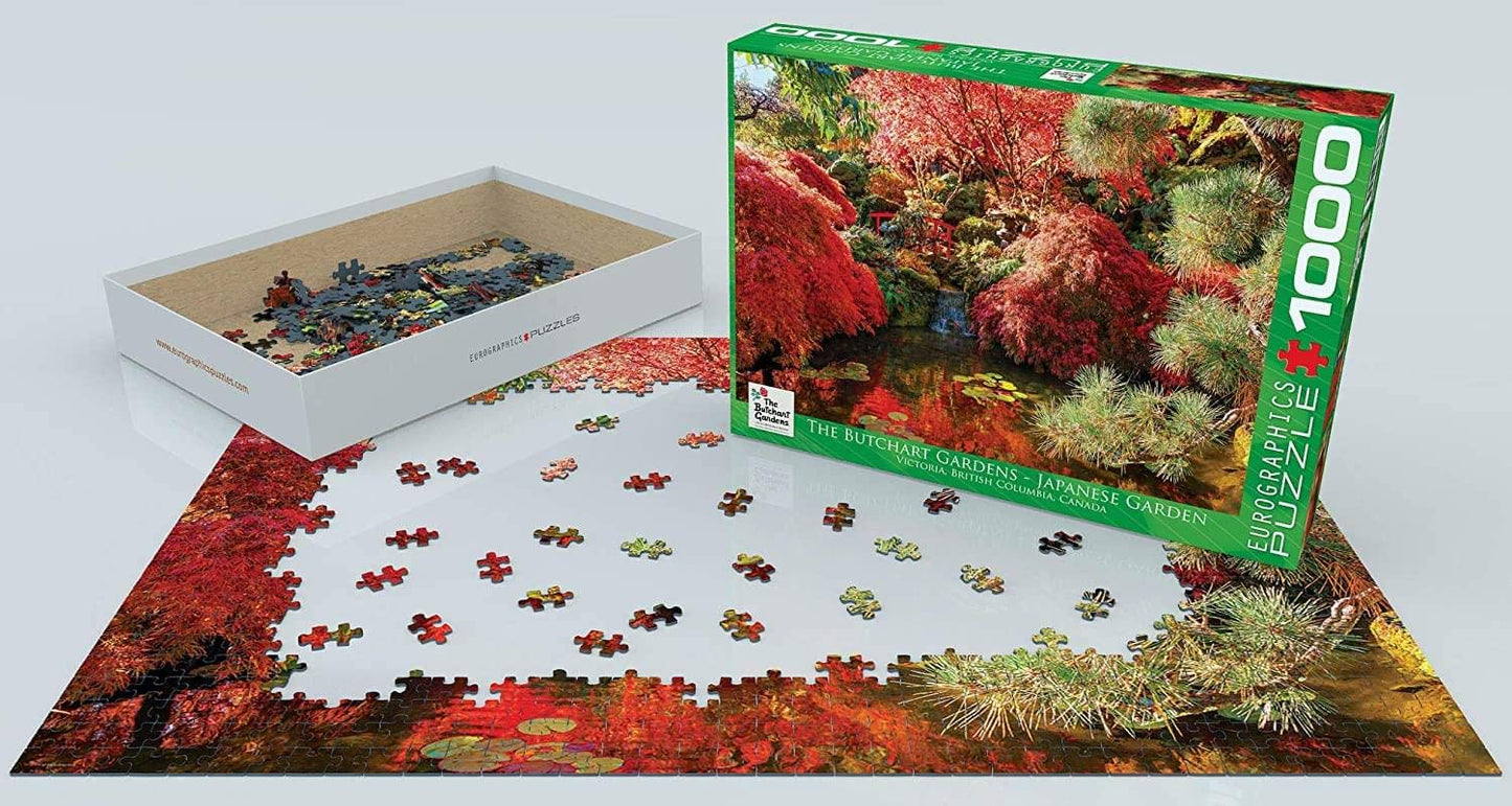 Eurographics Butchart Gardens - Japanese Garden Jigsaw Puzzle (1000-Piece)