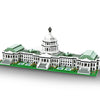 SEMKY Micro Mini Blocks United States Capitol Famous Landmark Model Set (2888Pieces) -Building and Architecture Toys Gifts for Kid and mature-themed