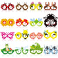 Harrycle 32 Pcs Spring Insect Party Favors Summer Bugs Paper Glasses Frame Insect Photo Booth Props Eyeglasses for Spring Bugs B