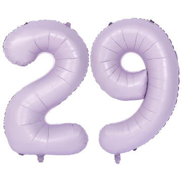 40 In Matte Purple Number Balloons Helium Foil Mylar Balloon Birthday Party Banquet Decoration Digital 29
