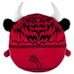 The Sleep Squad Indiana Hoosiers Bison 12" Plush Kiri Cloud Mascot - Official Collegiate Crystal Velboa Polyester