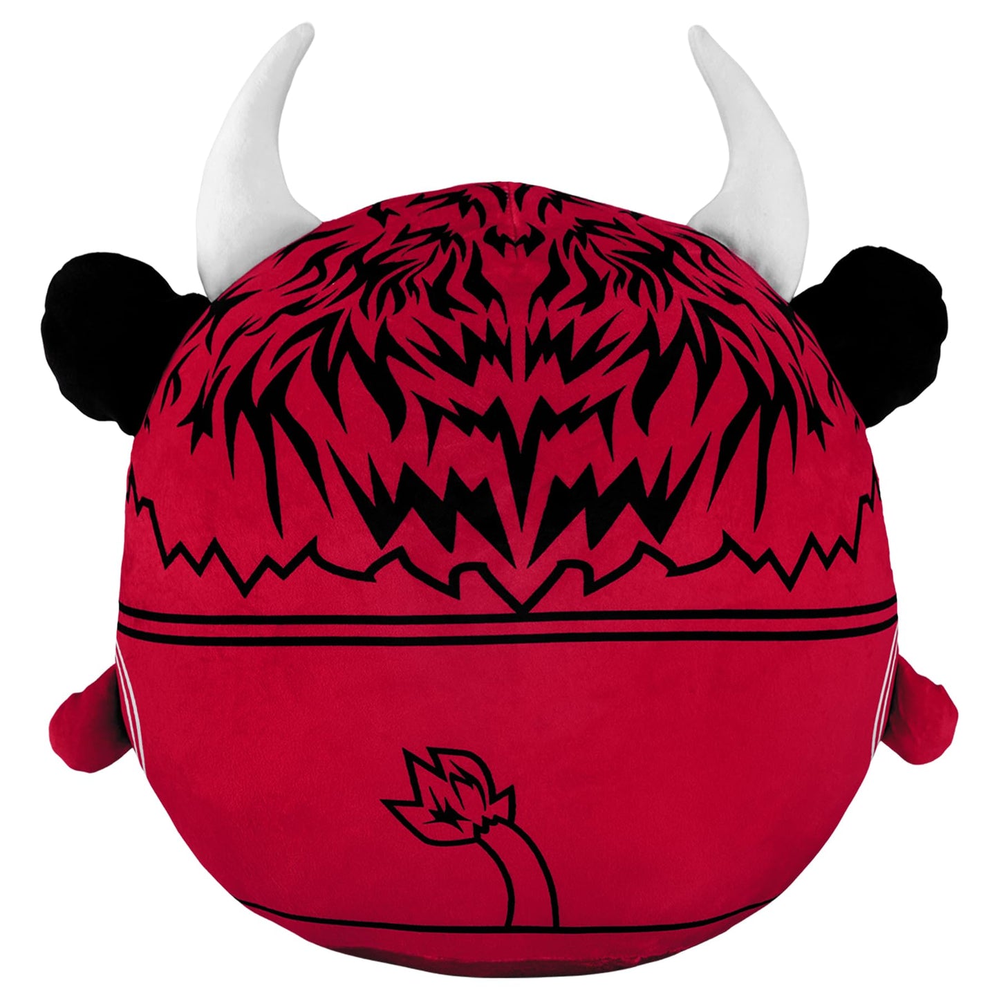 The Sleep Squad Indiana Hoosiers Bison 12" Plush Kiri Cloud Mascot - Official Collegiate Crystal Velboa Polyester