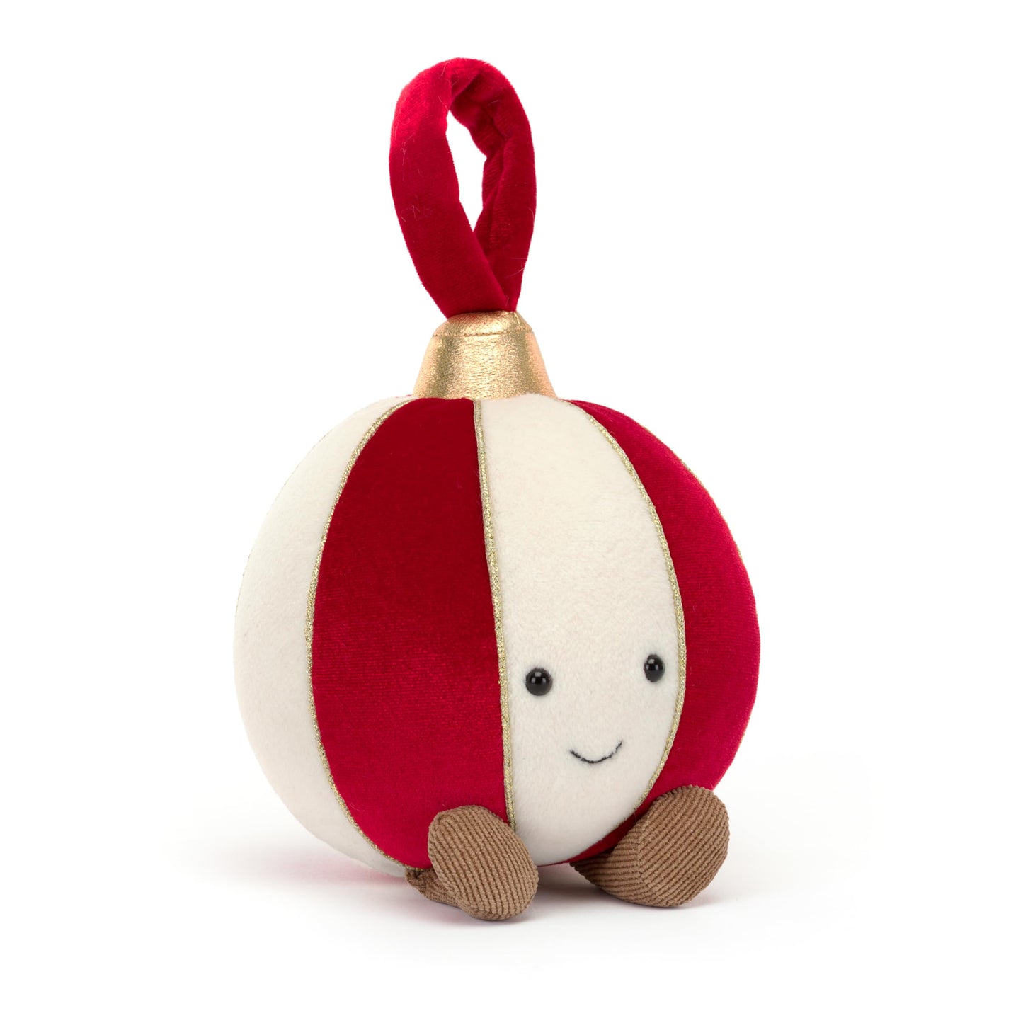 Jellycat Amuseables Bauble Stuffed Toy  6 inches - Christmas Ornament Plush D?cor