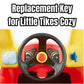 TEYOUYI Replacement Key for Little Tikes Cozy Coupe Accessories for Little Tikes Cozy Coupe Personalized Gifts for Toy Car to Ki