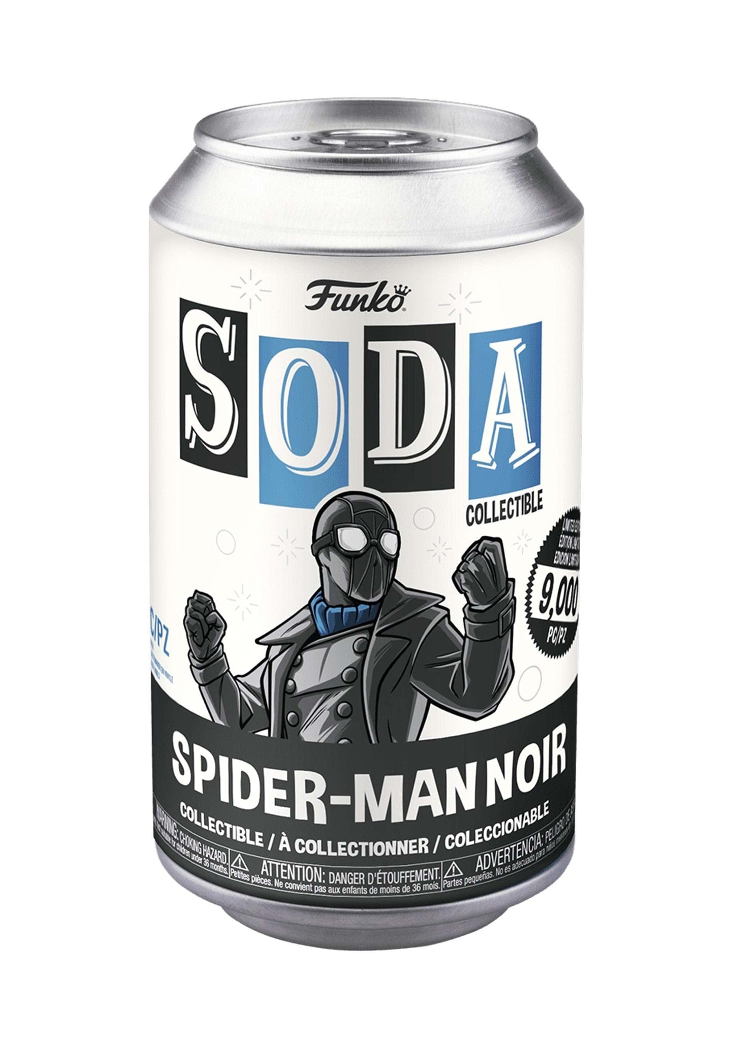 Funko Vinyl Soda: Marvel - Spider Man - Noir (Styles May Vary)