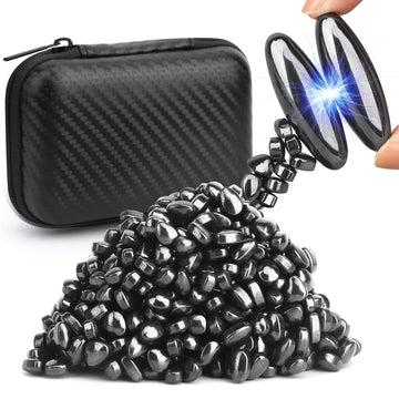 Cool Fidget Magnet Ferrite Putty, Slime Putty Party Favors, Magnetic Stones Eggs With Rattle Fidget Magnets Snake Eggs, Edc Desk Toy, Slime Putty & Science Kit Gift