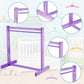 Civaner Doll Garment Rack With Wooden Clothes Hanger For 18 Inch Girl Doll Clothes Mini Hangers Wardrobe Furniture Accessories F