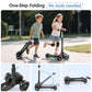 Electric Scooter for Kids Ages 3-12, 3-Wheel Electric Scooter, Electric Kick Scooter with 2 Speed, Long Battery Life, Bluetooth