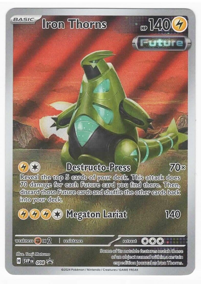 Pokemon - Iron Thorns 098 - Temporal Forces SVP Black Star Promo