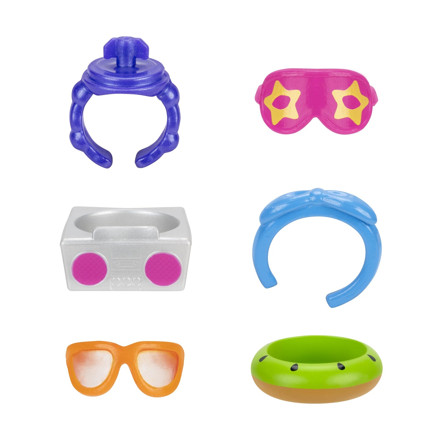 Squish-A-Longs By Squishmallows 25 Pack - Series 2 - (25) 1    Mini-Squish, 5 Accessories, 1 Ring, & 1 Collectors Guide - 2 Chas