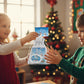 Hophine 3-Pack Build a Snowman Kit - Molding Clay DIY Crafts for Kids, Multicolored, Perfect for Christmas Stocking Stuffers