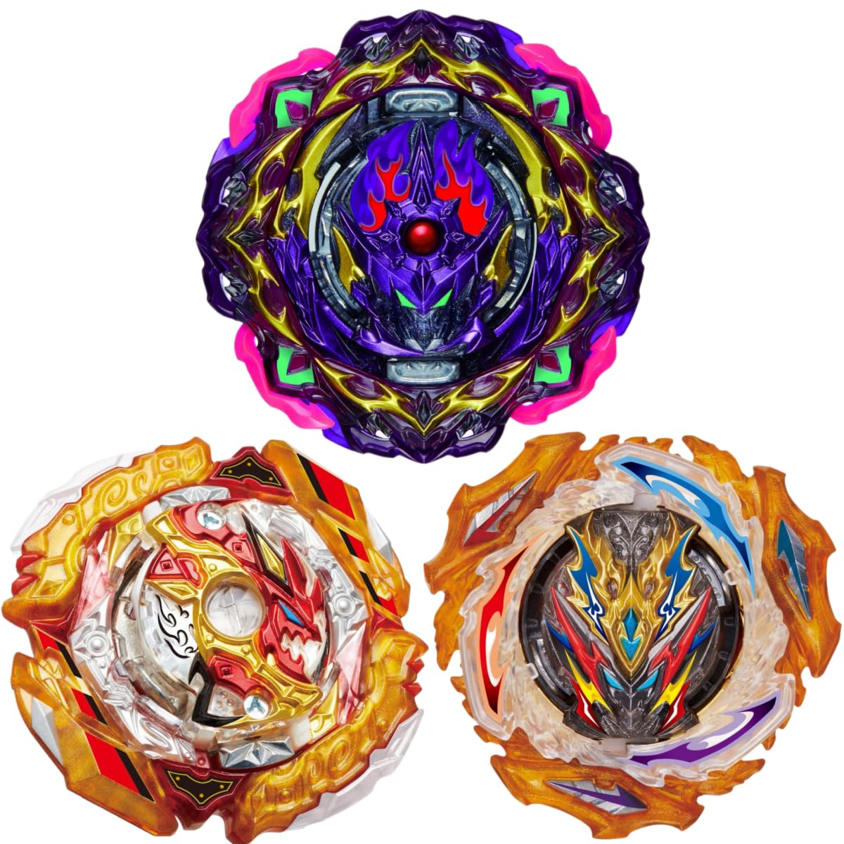 RQFDZM Gyro Toy Set - Burst Blade Game for Kids - Plastic - Birthday Party Gift