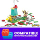 MEGA Pokémon Building Toys Set - Countryside Windmill, 240 Pieces, Motion, 3 Poseable Figures, Multicolor, Model HKT21