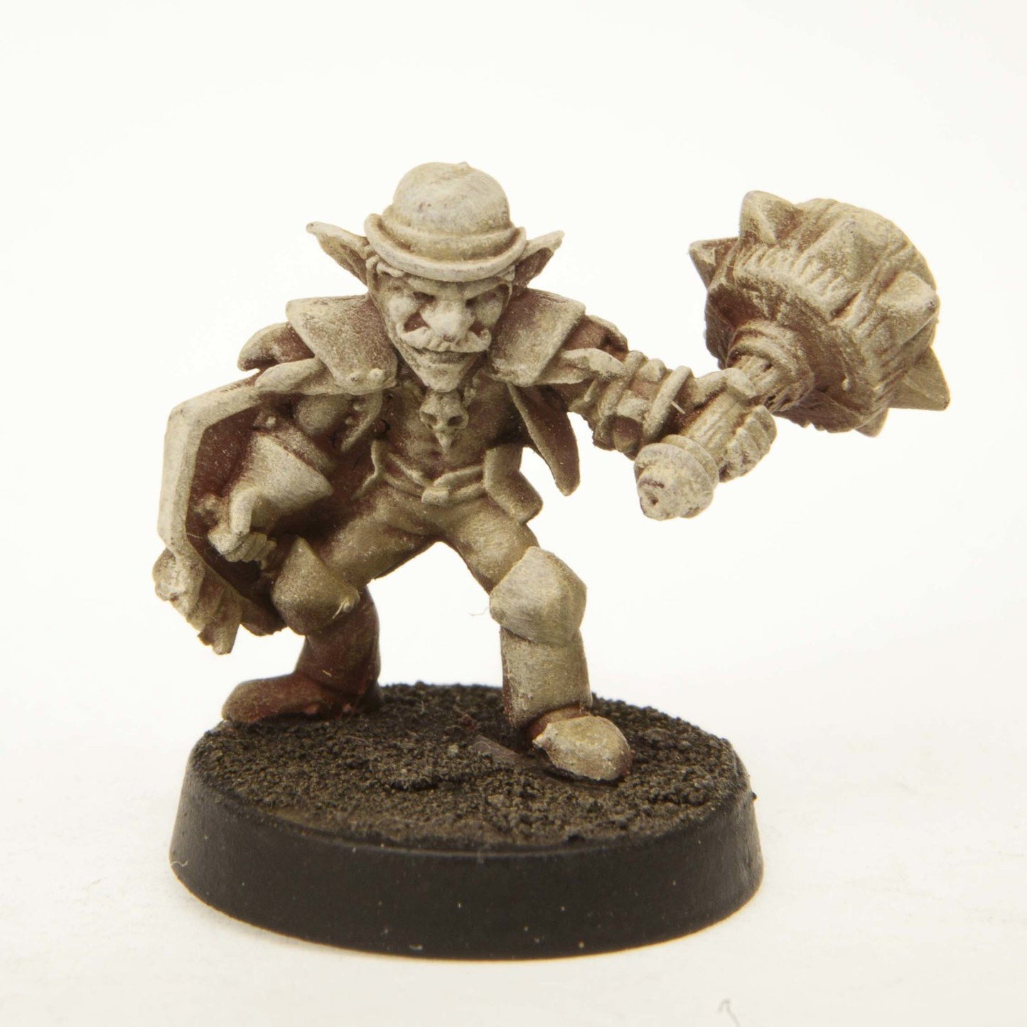 Stonehaven Miniatures Gnome Brawler Figure (for 28mm Scale Table Top War Games) - Made in USA