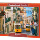 CASTORLAND 1000 Piece Jigsaw Puzzle  Lisbon Trams  Portugal  European Puzzle  Sister City of San Francisco  mature-themed Puzzle  Castorland C-104260-2
