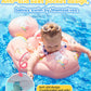 Relaxing Baby - Swimming Ring With Adjustable Seat Pocket,Removable Floating Ball,New Upgrade Baby Swim Ring For Ages 6-36 Months Infant Toddler
