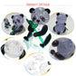 Coolplay 3D Crystal Puzzle Panda Gifts, Desk Toys With Light-Up Base 58 Pieces