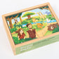 PEYO PALS Bible Puzzles Toddlers 2-4 | 4-in-1 Wooden Jigsaw Puzzles in Box (15 pcs Each) | Christian Gifts for Kids | Preschool