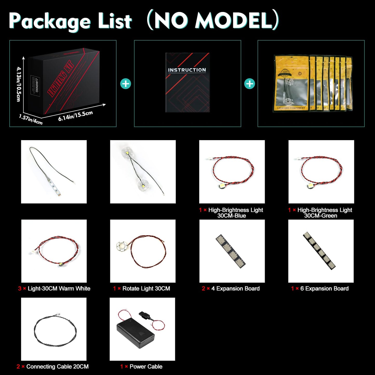 Locolee Light Kit Compatible With Lego Peely Bone Fortnite 77072 - Only Lights, No Bricks, Lighting Accessories Compatible With