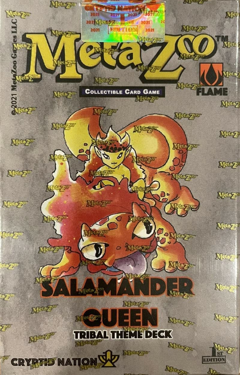Metazoo Cryptid Nation - Tribal Theme Deck (Salamander Queen) (2Nd Edition)