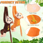 Libima 12 Pack 17.8 Inch Hanging Monkey Stuffed Animals Large Stuffed Monkey Plush Toy With Hook And Loop Fastener Hands Realist