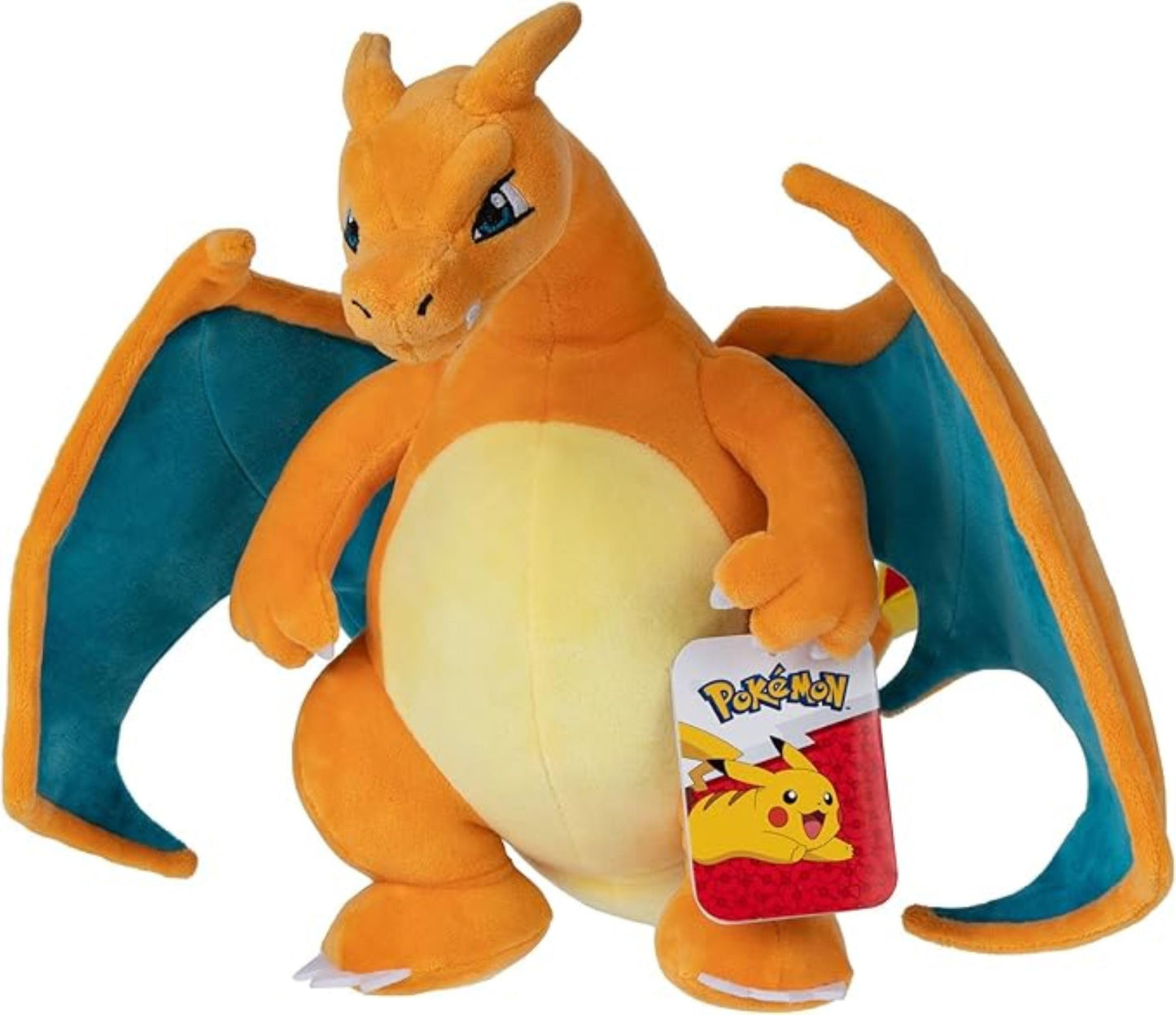 Pokémon Charizard Plush Toy - 30cm Medium, Black Polyester, Model PKW3723