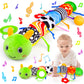 Vpkefla Infant Baby Toys 0 To 12 Months, Stuffed Animal Tummy Time Toys Sensory Toys With Crinkle, Rattles, Textures And Mirror