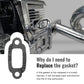 FLMLF Gasket for Exhaust Pipe Fit 23CC 26CC 29CC 30.5CC 32CC 35CC 36CC 1/5 RC Car Engine for 1/5 RC HPI Baja 5B 5T 5SC Redcat HS