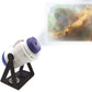 Lexibook, 2-in-1 Constellations and Images Planetarium Projector, 24 Images to Discover Space, 2 Constellation Domes, STEM, Whit