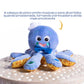 Baby Einstein Octoplush Musical Plush Toy, 11" Blue Stuffed Animal, Learn Colors in 3 Languages, for Ages 3 Months and Up